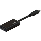 Acer Usb Type C To Hdmi Plug And Play Converter Cable Adaptor Black - CompuMe